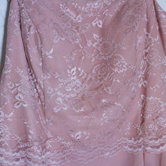 NWT H.S.D Womens Lace Mother of The Bride/Groom Dress Formal Gowns with Jacket - Picture 5 of 16